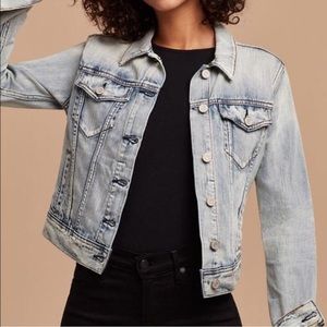 Talula Edo Cropped Denim Jacket